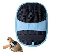 Gant anti-poils pour animaux domestiques, toilettage électrostatique à cinq