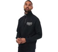 Gant - "Arch" sweat à demi zippé pour homme GT449 (M) (Bleu)