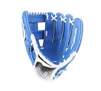 Gant Baseball Gant de Baseball Softball Pratique Taille 10.5/11.5/12.5 Main Gauche for Enfant Jeune Adulte Homme Femme Train(Blue,11.5 inches)