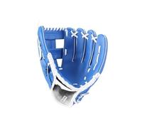 Gant Baseball Sports de Plein air Protection des Mains Trois Couleurs Softball Pratique Gants Baseball for Hommes Adultes Femmes(Blue,11.5 inches)