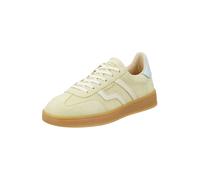 GANT Baskets basses 'Cuzima' crème / bleu clair / jaune, Taille 37