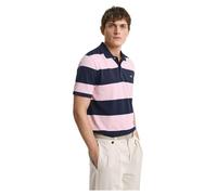 GANT Block Stripe Polo, California Pink, 3XL Hommes