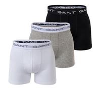 GANT Boxer Lettre 3-Pack Caleçon Boxeur, Gris, XXL Homme