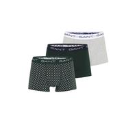 GANT Boxers bleu / bleu marine / gris chiné / vert foncé, Taille L