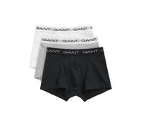 GANT Boxers bleu chiné / noir / blanc, Taille S