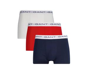 GANT Boxers bleu foncé / rouge vif / blanc, Taille L