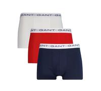 GANT Boxers bleu foncé / rouge vif / blanc, Taille S