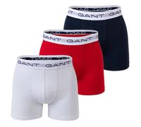 GANT Boxers bleu / rouge clair / blanc, Taille M