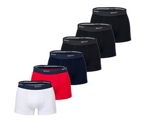 GANT Boxers rouge / noir / blanc, Taille XL