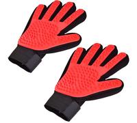 Gant Brossage Animaux Venteo Rouge Adulte Brosse et masse