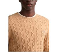 Gant Cable Pull Beige XL Homme Beige XL