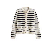 GANT Cardigan crème / marine, Taille XXL