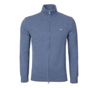 Gant Cardigan décontracté en Coton avec Fermeture éclair