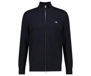 Gant Cardigan Décontracté en Coton avec Fermeture Éclair Cardigan Homme