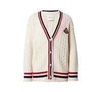 GANT Cardigan oversize 'VARSITY' crème / rouge / noir, Taille XXL