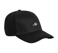 GANT Unisex High Cap Unisexe. Casquette Haute Shield, Black, S/M Homme