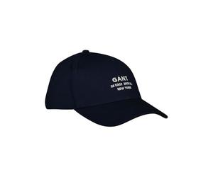GANT Casquette de Baseball Unisexe Script Graphic, Bleu Nuit, Taille Unique