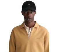 GANT Casquette en Velours côtelé, Noir, Taille Unique Mixte