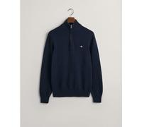 Gant Casual Cotton Half-Zip Marine 433 XS Male