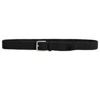 GANT Ceinture élastique tressée, Noir, Taille Unique Hommes