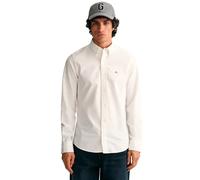 Chemise slim manches longues Gant Classic Oxford Blanc L
