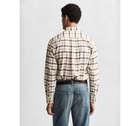 GANT Chemise beige / chocolat, Taille XXL