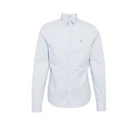 GANT Chemise bleu marine / bleu clair / rouge carmin / argent, Taille S