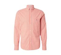 GANT Chemise bleu marine / gris clair / orange / blanc, Taille XL