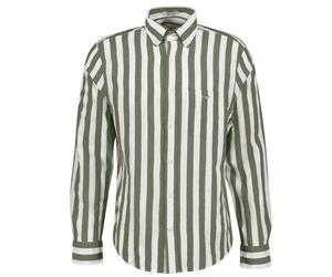 GANT Chemise business vert / blanc, Taille 45-46