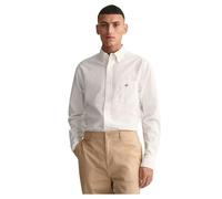 Gant Oxford Regular Fit Long Sleeve Shirt Blanc 2XL Homme