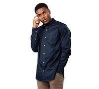GANT Chemise Classique REG Pinpoint Oxford pour Homme Bleu Marine, Marine, XL