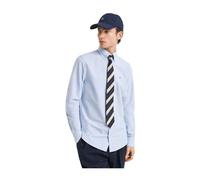 Gant - Chemise coupe slim en coton Oxford stretch - Homme - Chemises - Bleu - Taille: 3XL