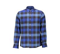 Gant - Chemise Élégante à Manches Longues - Homme - Chemises - Bleu - Taille: XL