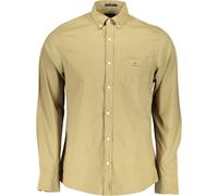 GANT chemise en coton bio slim-fit en vert : Taille - S Taille : S