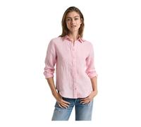 Gant - Chemise en lin - Rose géranium - Femme - Blouses et Chemises - Rose - Taille: 42 FR