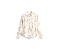 Gant - Chemise imprimée - Femme - Blouses et Chemises - Blanc - Taille: 38 FR