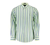 Gant - Chemise Jaune Manches Longues - Homme - Chemises - Vert - Taille: M