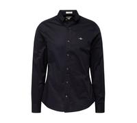 GANT Poplin Shirt Chemise en Popeline Coupe Slim, Black, XXL Homme