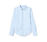 GANT Chemise Oxford Extensible pour Femme Coupe Classique, Bleu Clair, 38