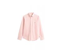 Gant - Chemise Popeline Rayures Banquier - Homme - Chemises - Rose - Taille: M