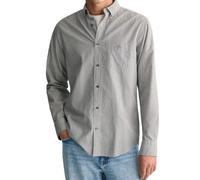 GANT Chemise Reg Poplin Banker BD pour Homme, Noir, XL