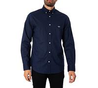 GANT REG Poplin Shirt Chemise, Marine, 4XL Homme