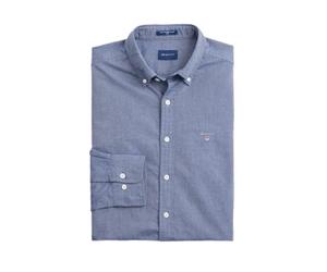 GANT Chemise Slim Oxford Classique pour Homme, Bleu persien, Standard, Bleu de Perse, M