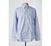 gant chemises homme de couleur bleu