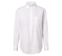 GANT Chemise Classique en Popeline Rel pour Femme, Blanc, 38
