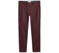 GANT Chino en sergé Slim Pantalon, Acajou foncé, 36W x 34L Homme