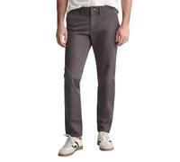 GANT Chino sergé Fin Pantalon, Anthracite, 32W x 32L Homme