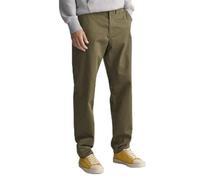 GANT Chino sergé régulier Pantalon, Juniper Green, 42W / 30L Homme