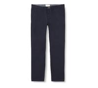 GANT Chinos en sergé Fin Pantalon, Marine, 38W / 34L Homme