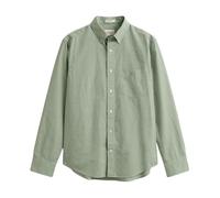 Gant - Classic Poplin Shirt - Homme - Chemises - Vert - Taille: M